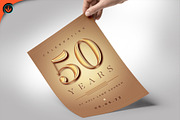Gold Church Anniversary Flyer, a Flyer Template by SeraphimChris (Thumbnail 2 of 11)