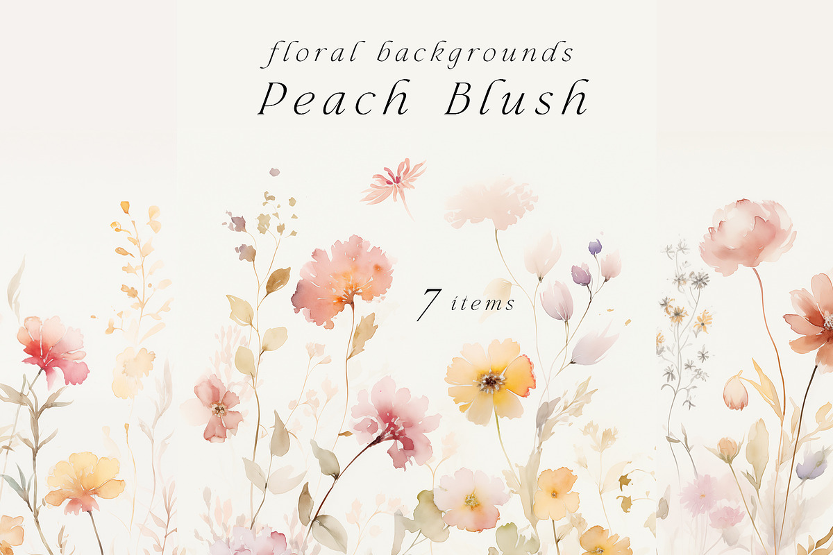 Watercolor Floral Bundle (45 in 1), a Decorative Illustration by Lana Elanor (Photo 102 of 180)
