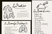 Picasso by Moonlight Font Duo, a Handwritten Font by Nicky Laatz (Thumbnail 6 of 17)