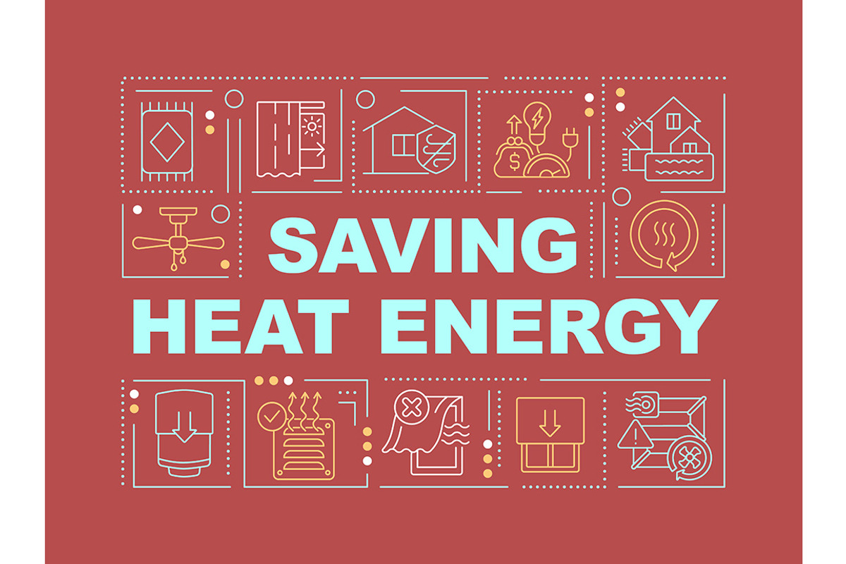 Saving heat energy concepts banner, a Templates & Theme by IMG Visuals