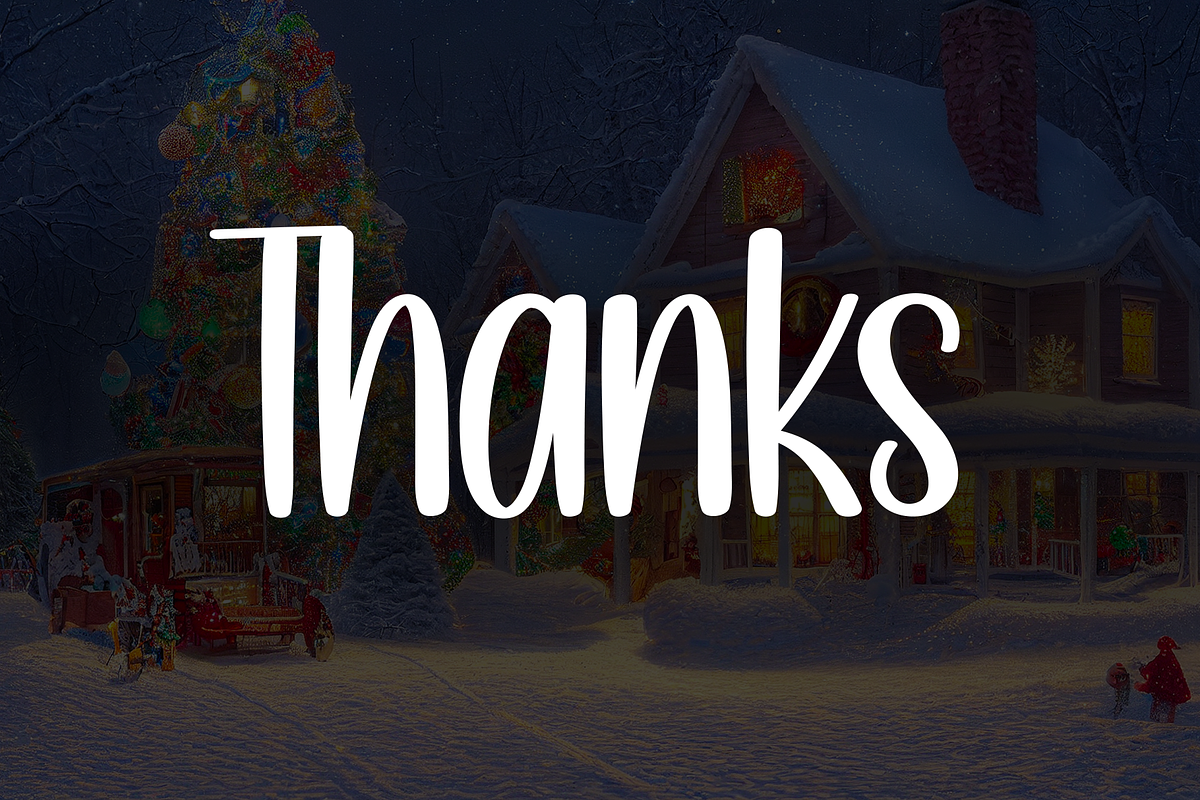 Santahouse | Script Font, a Handwritten Font by Scratchones (Photo 8 of 8)