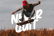 Suffer Through // Handbrush Typeface, a Font by Crump Hand (Thumbnail 6 of 8)