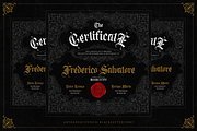 Antraxen for Tattoo & Liquor Brand, a Blackletter Font by ilhamtaro (Thumbnail 5 of 10)