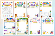 Creative Activity Prompt Book, a Stationery Template by Designmela01 (Thumbnail 2 of 4)