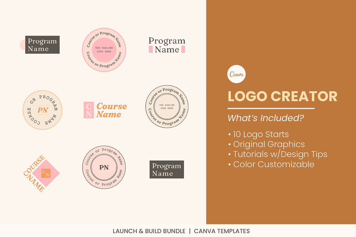 Canva Course Creator Branding Bundle, a Social Media Template by WorkShy Studio (Photo 14 of 21)