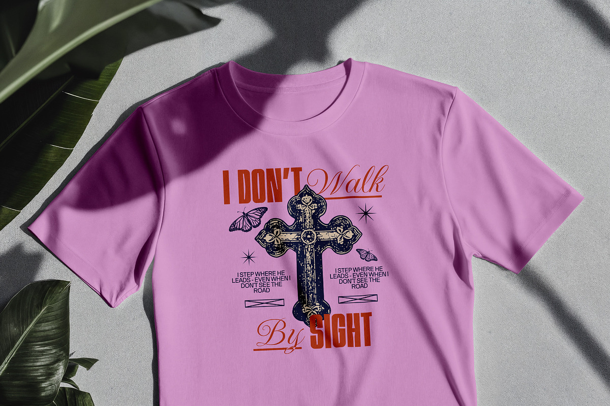 Faith Bible Verse Digital Design, a Graphic by Vector Portal (Photo 5 of 5)