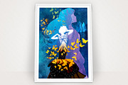 Cinderella - Poster Graphic, an Illustration by Paper Design (Thumbnail 1 of 2)