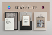 Services & Pricing Guide | CANVA, a Brochure Template by KreateTribe (Thumbnail 1 of 13)