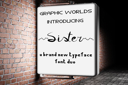 Sister Font Duo