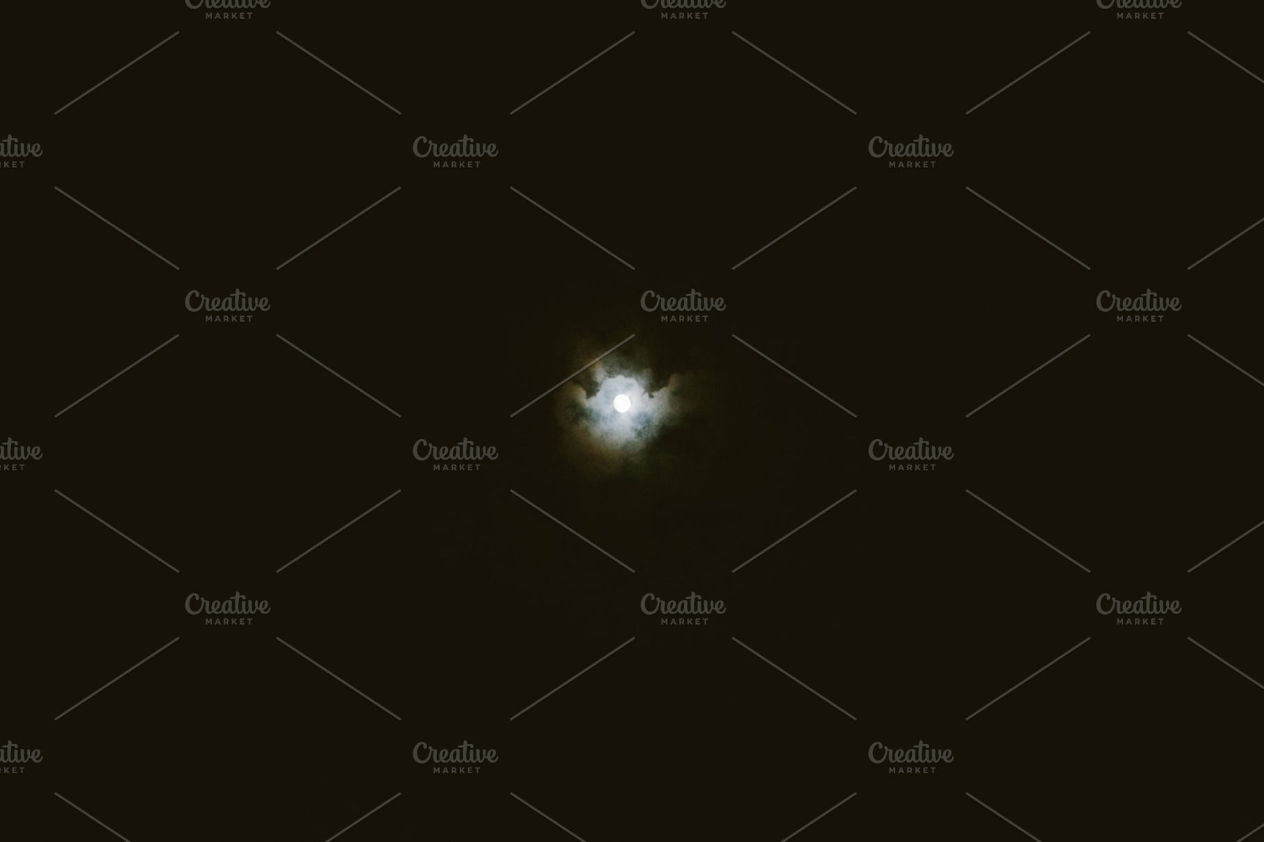 Full Moon 1 Stock Photograph