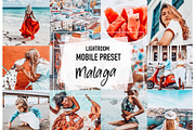 MALAGA 4 Lightroom Mobile Presets, a Plug-in Add-On by MintAndPepper (Thumbnail 1 of 9)
