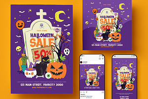 Halloween Sale Flyer