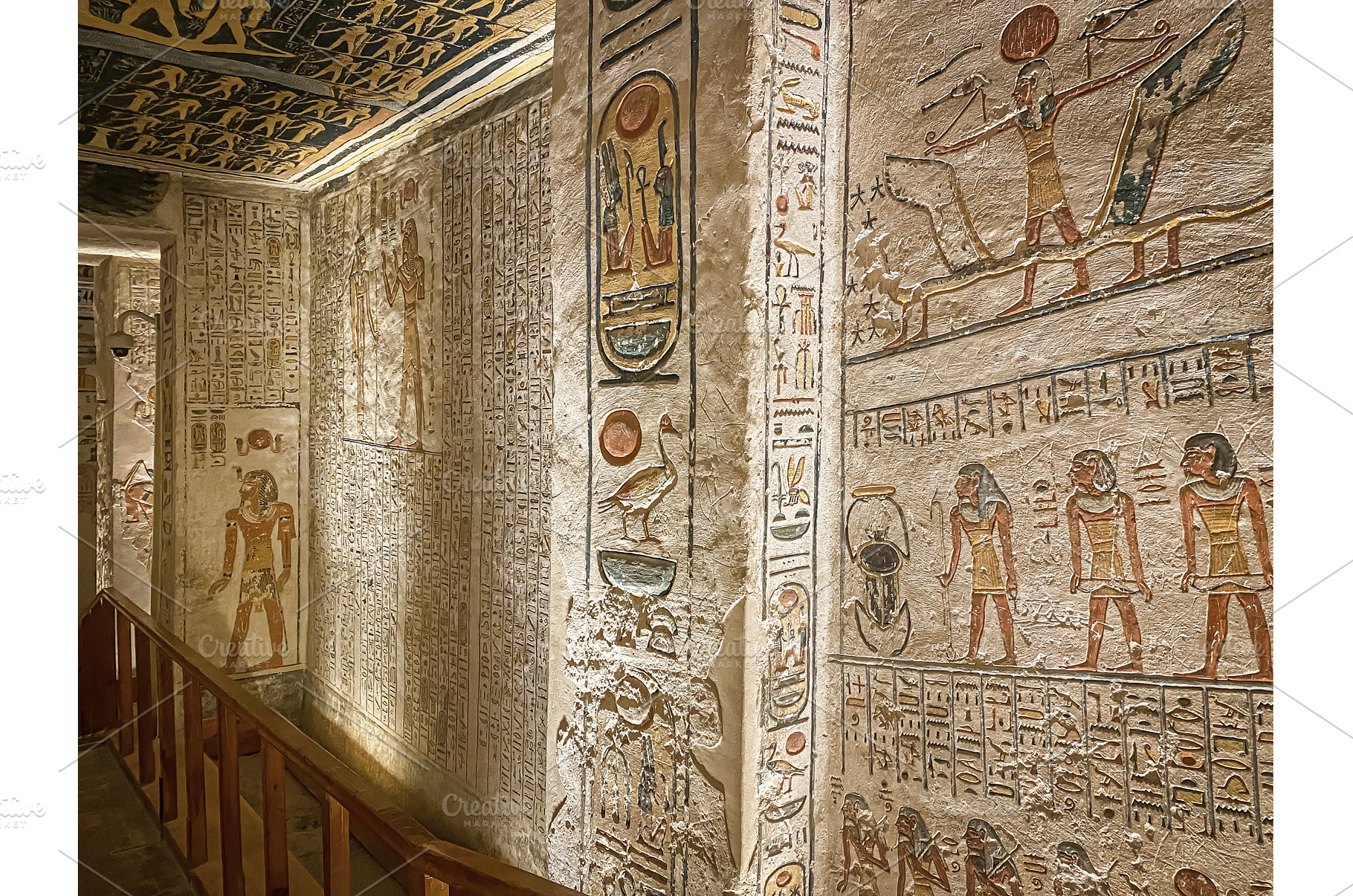 Tomb of Memnon KV9 in the Egyptian, an Architecture Photo by TatsianaSalauyova