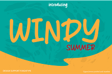 Oh honey Windy Summerfont