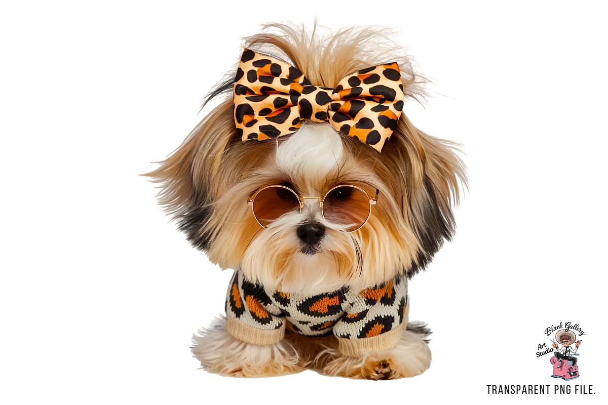 Cute Dog Clipart PNG Bundle, an Illustration by Sleepy Aster (Photo 3 of 10)