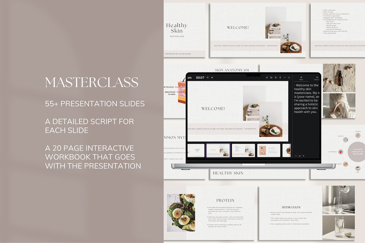 Skin Template Bundle, a Social Media Template by Naturopath Hub (Photo 9 of 9)