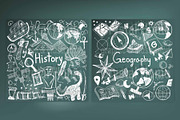 Blackboard education doodle pack (2), an Icon by Crytal Home Graphics (Thumbnail 3 of 4)