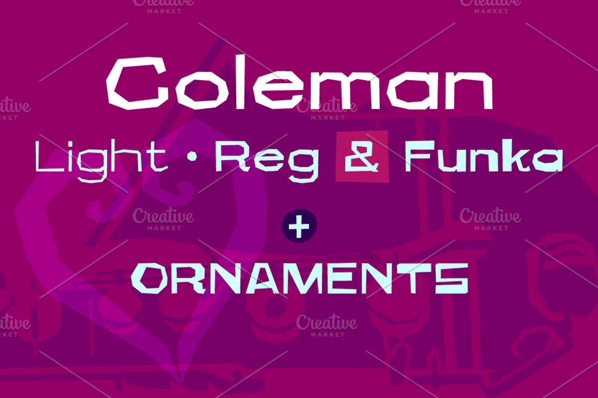 Coleman Font Family