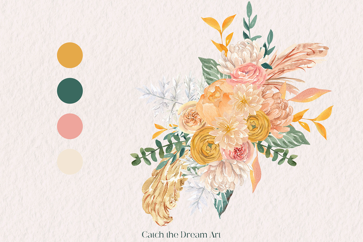 WILD BOHEME Wedding Creator, a Decorative Illustration by Catch the Dream Art (Photo 18 of 20)