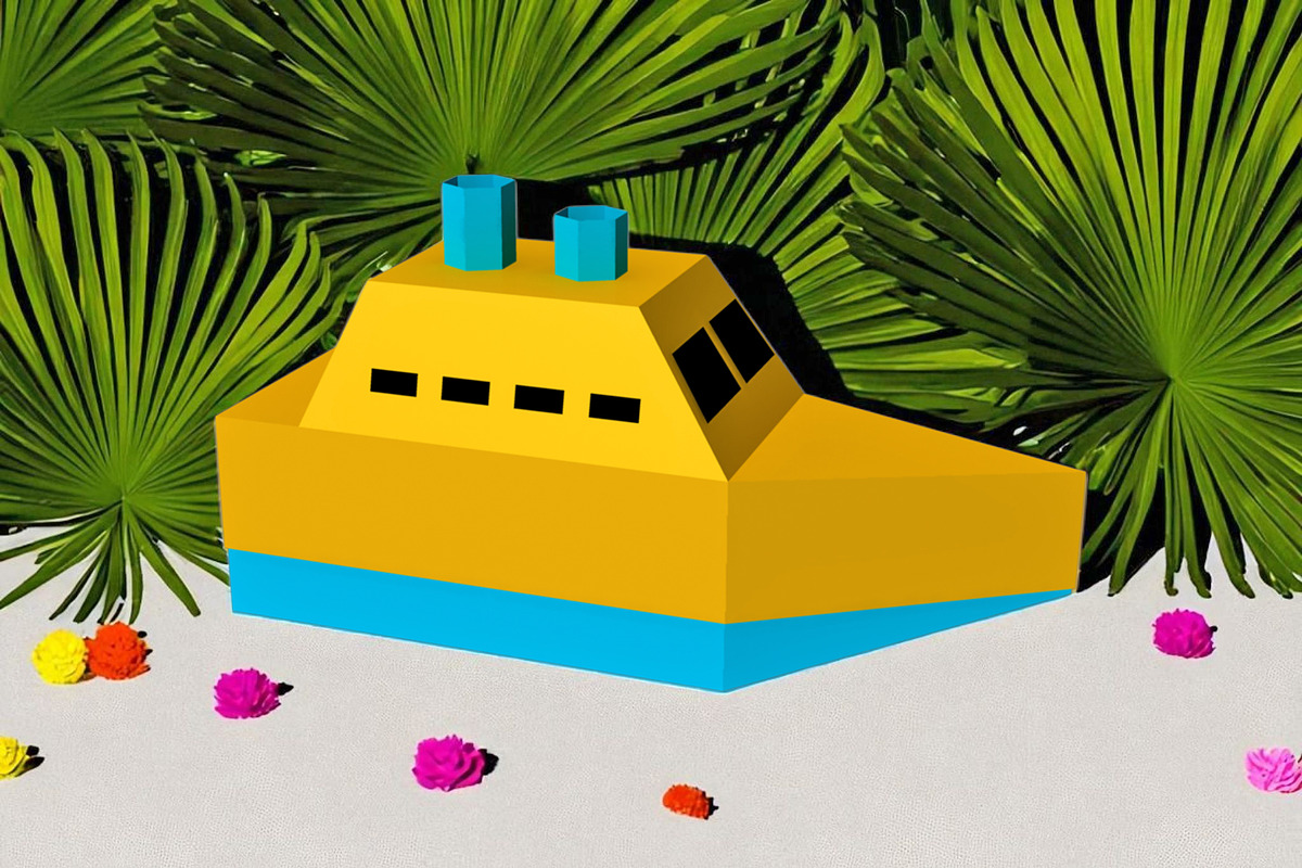 Boat favor - 3d papercraft, a Print Template by PAPER amaze (Photo 5 of 5)