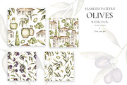 Watercolor Olives collection, a Graphic by MayaNavits (Thumbnail 19 of 25)
