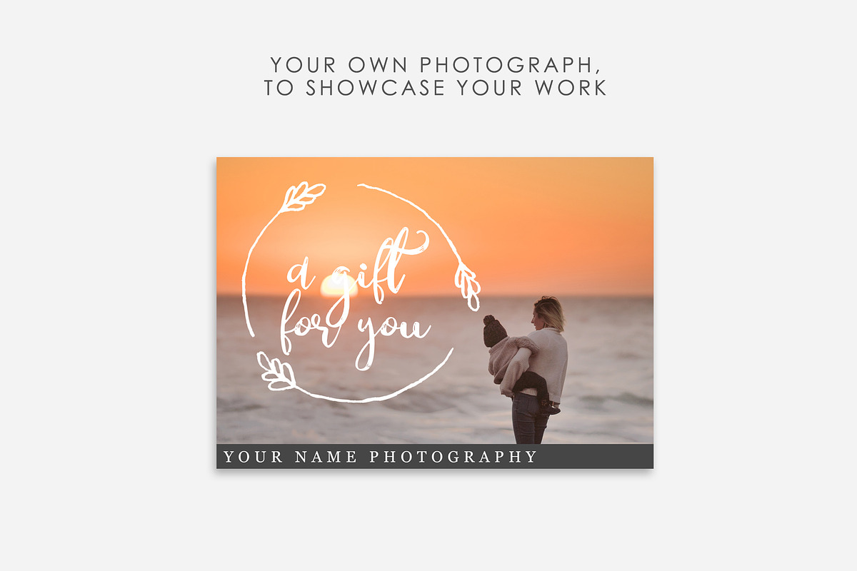 Photographer Gift Certificate, a Card Template by DesignStudioTeti (Photo 5 of 8)