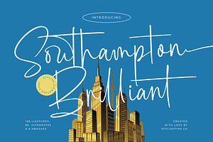 Southampton Brilliant Stylish Font