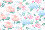 6 Seamless floral patterns + bonus, a Pattern Graphic by Inna Moreva (Thumbnail 2 of 5)
