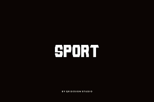 Qurbud - Sport & Premium Font