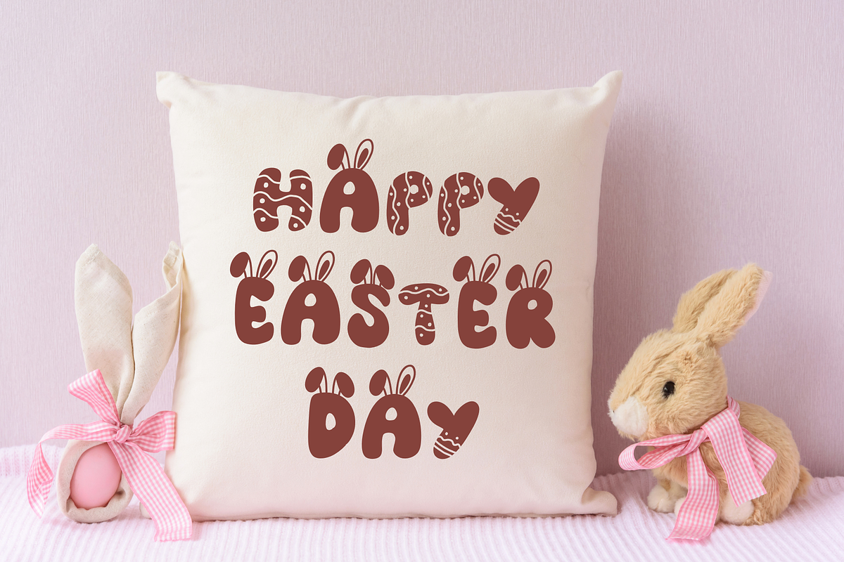 Easter Bunny is a Easter font, a Handwritten Font by Brown Cupple (Photo 3 of 5)