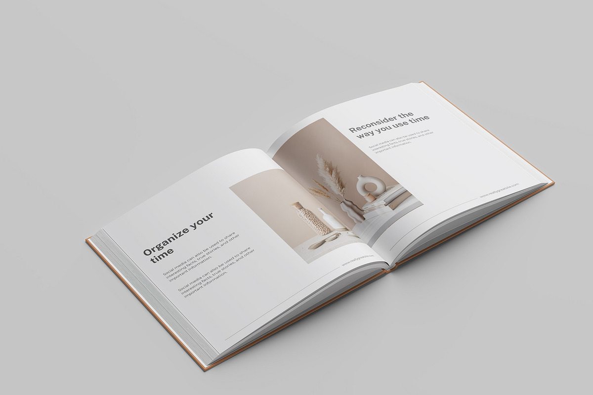 Square Book Mockup, a Books & Magazine Mockup by Tokobeta (Photo 5 of 13)