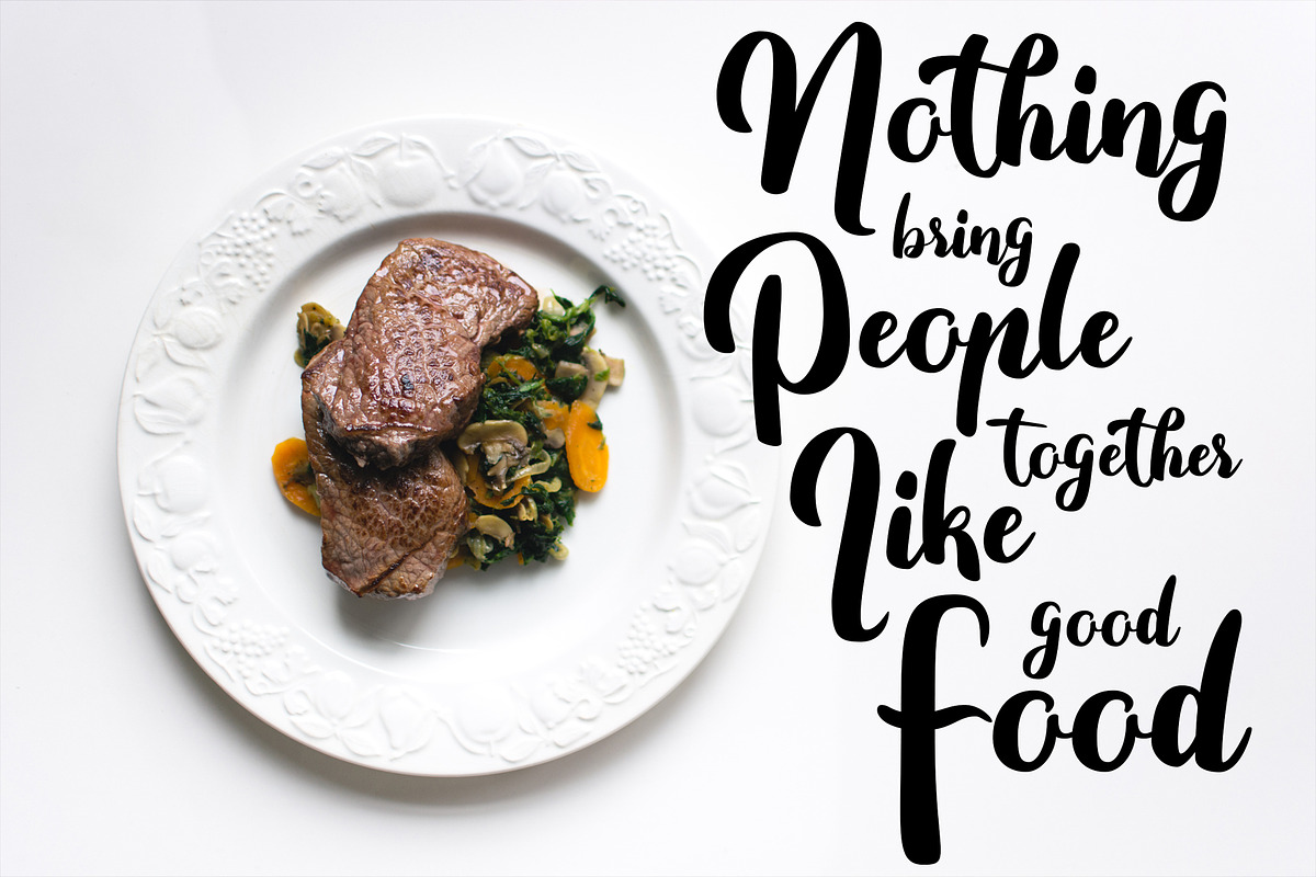 Fitamint - Script, a Script Font by SemutHitam Creative (Photo 7 of 7)