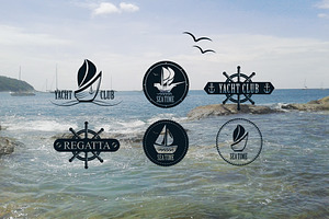 Boat Logos Set