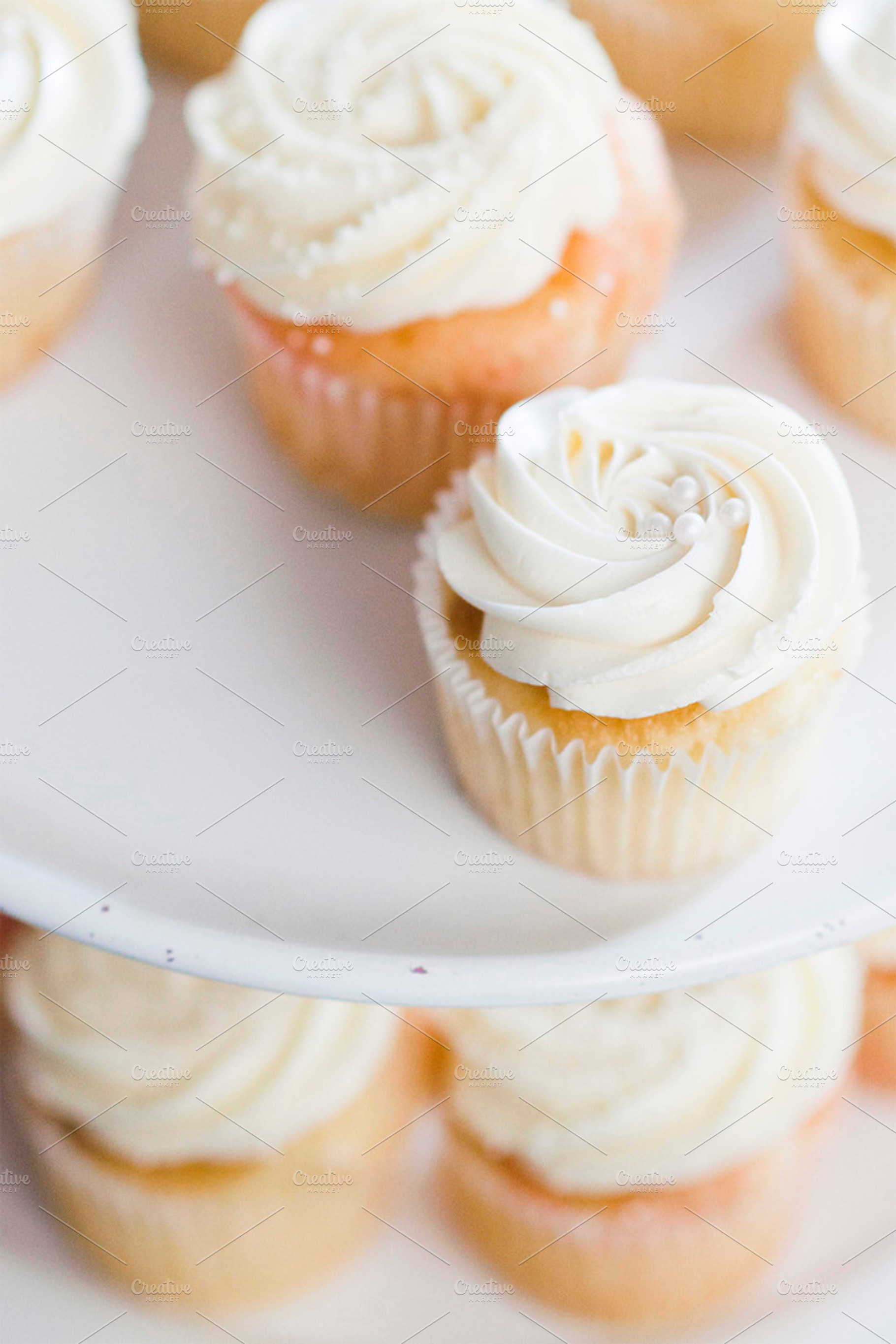 Cupcake Stack, a Food & Drink Photo by Foxtail Pine Studio