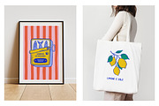 la Terrazza Italiana, hand drawn art, an Object Graphic by Marish (Thumbnail 6 of 10)