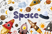 Outer Space Adventure: Cute, a Transportation Illustration by the_myro (Thumbnail 1 of 3)
