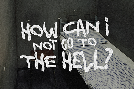 Horror Fonts | Halu, a Handwritten Font by tomatstudio