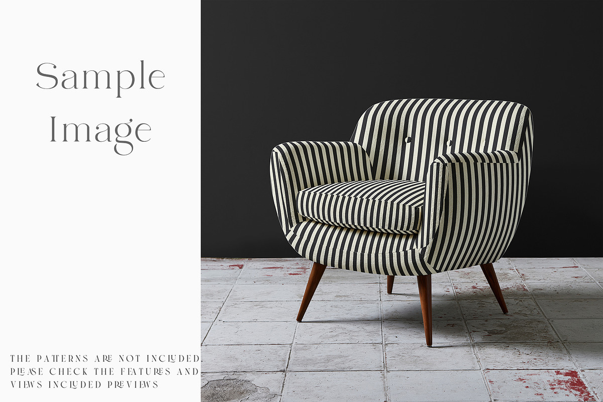Armchair Upholstery Mockup, a Household Mockup by mock-ups (Photo 11 of 21)