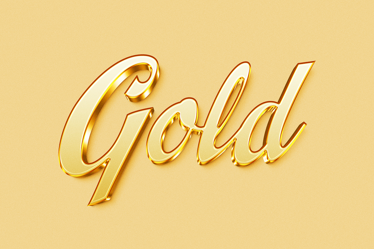 3D Metal Text & Logo Effect, a Layer Style Add-On by Design Squad