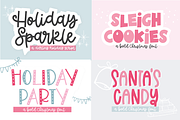 JOLLY CHRISTMAS Font Bundle, a Font by Blush Font Co. (Thumbnail 9 of 16)