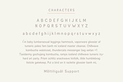 La Coquine, a Handwritten Font by Sofia Skoog (Thumbnail 4 of 10)