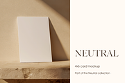 Neutral Stone 4x6 Card Mockup, a Product Mockup by Serenefeeling (Thumbnail 1 of 6)