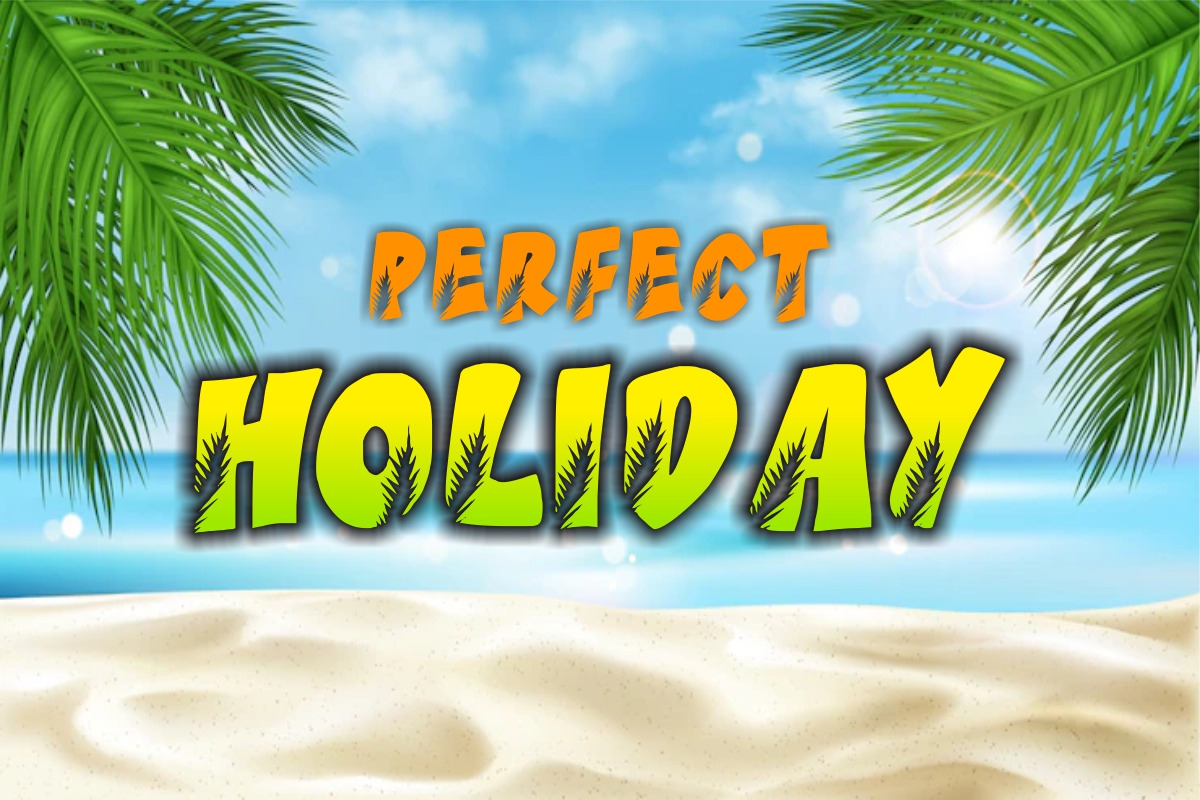 SUMMER PARTY, a Handwritten Font by Fourteen Letter (Photo 4 of 7)
