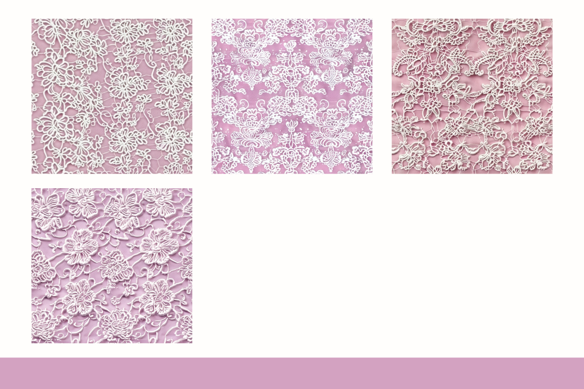 Pink Lace Pattern Digital Paper, a Pattern Graphic by Paper Artsthetics (Photo 3 of 4)
