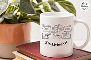 Love Mail Clipart Bundle | Valentine, a Seasonal Illustration by TitaLivingArt (Thumbnail 8 of 9)