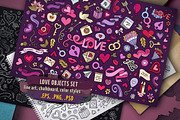 Love Objects & Symbols Set, an Object Graphic by BALABOLKA (Thumbnail 1 of 4)