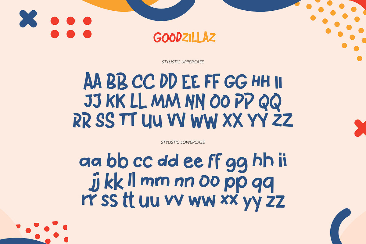 Goodzillaz - Kids Type, a Font by ikiiko (Photo 7 of 8)