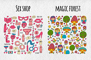 28 cliparts in one! DOODLE!, an Animal Illustration by Doodle (Thumbnail 7 of 18)