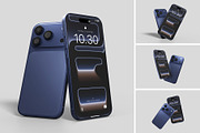 Realistic iPhone 17 Pro Mockup PSD, an iPhone Mockup by MA-KING_ART (Thumbnail 1 of 5)