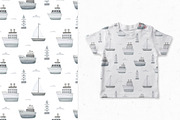 Sea Ship, a Pattern Graphic by AnnieArt (Thumbnail 3 of 4)